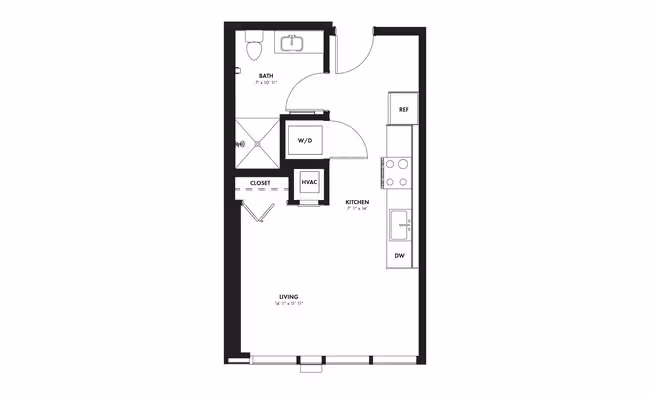Unit 708 708 floor plan