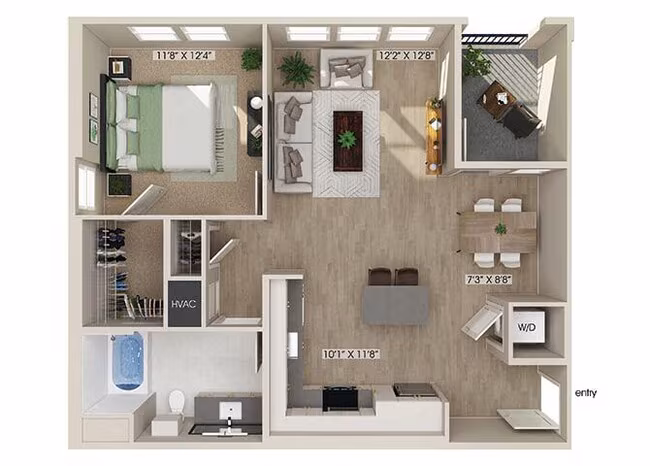 Unit 5-302 4-326 floor plan