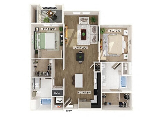 B5 4-125 floor plan