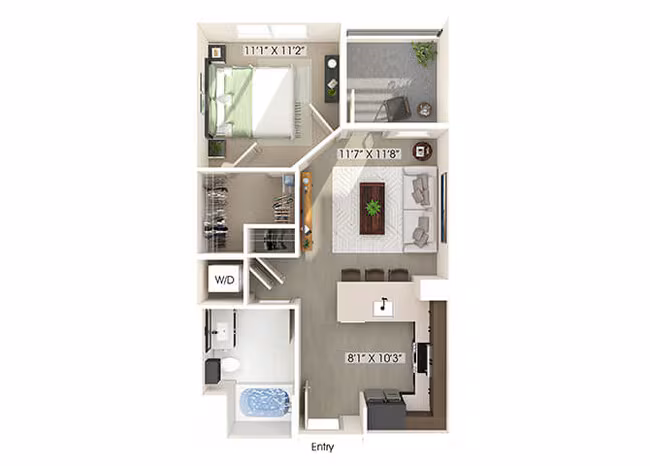 Unit 3130 3164 floor plan