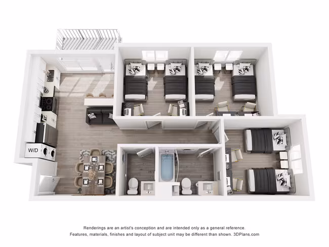 Unit Shared Shared floor plan