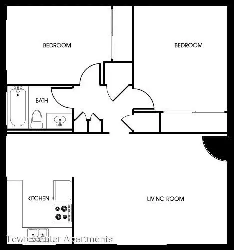 Unit E206 E206 floor plan
