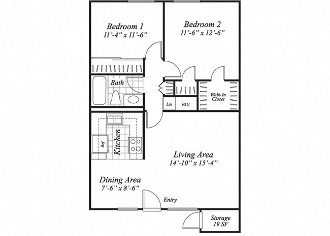 B1 3860B floor plan