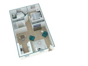 2x1A 5 floor plan
