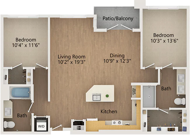 B3 8308 floor plan