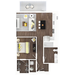 Unit 609 609 floor plan