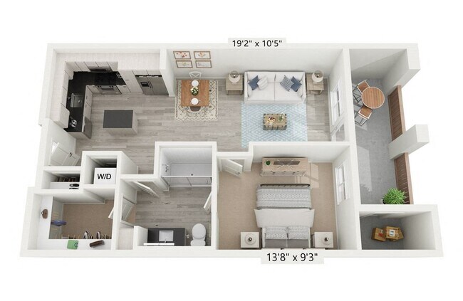 Unit 1-7107 1-7107 floor plan