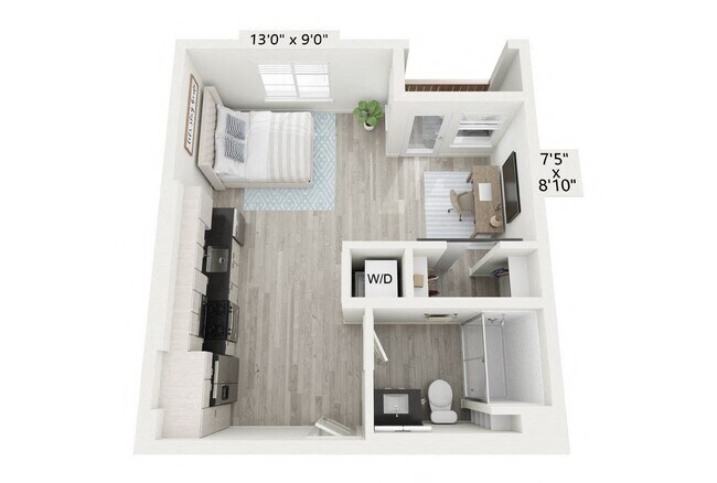 Unit 2-8405 2-8412 floor plan