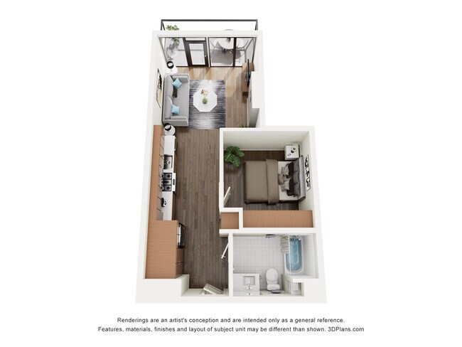 Unit 3405 1405 floor plan