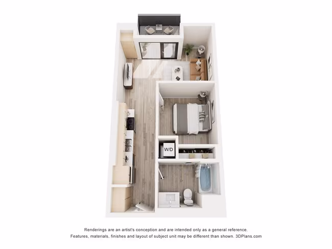 Unit 617 617 floor plan
