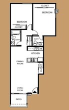 2/1.5 floor plan