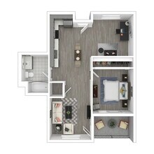 1x1 408 floor plan