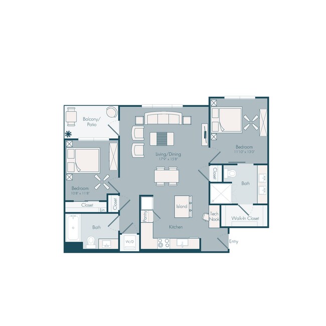 Unit 257 257 floor plan