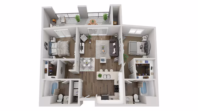 Barcelona C-116 floor plan