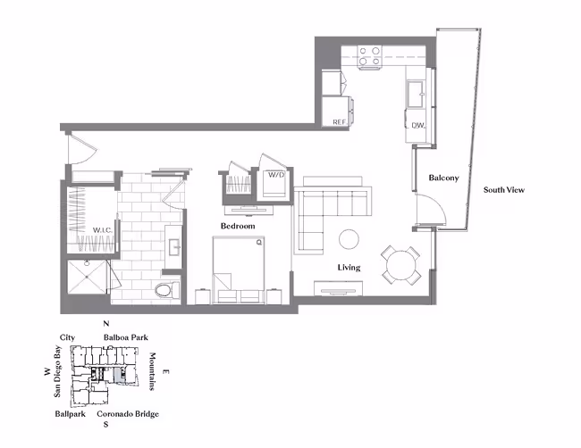 Unit 1910 1910 floor plan