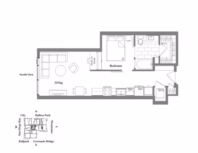 Unit 2007 2007 floor plan