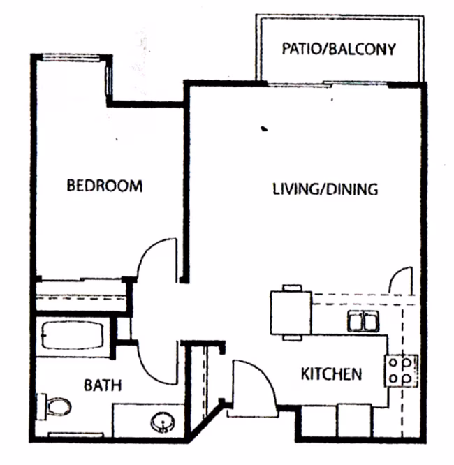 Unit 517 305 floor plan