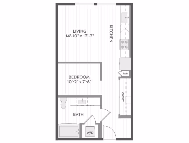 E1 1-148 floor plan