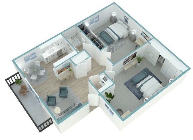 Unit H05 H06 floor plan