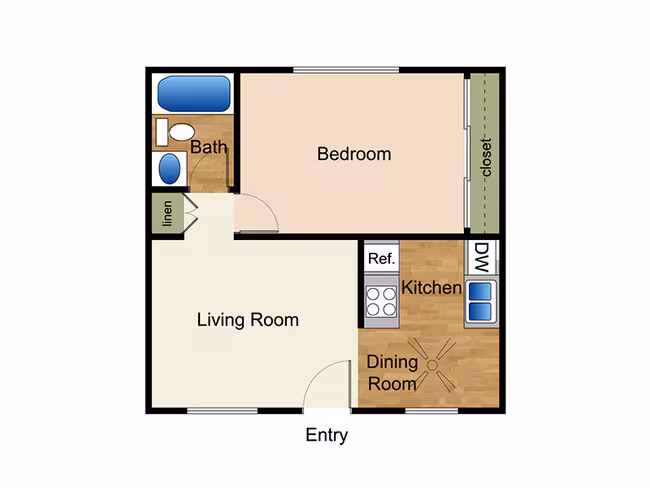 Unit AUCMKP 137 floor plan