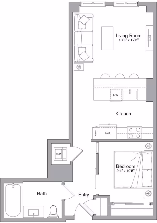 Unit 245 245 floor plan