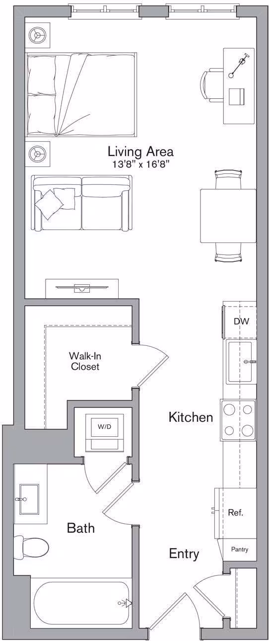 Unit 341 341 floor plan