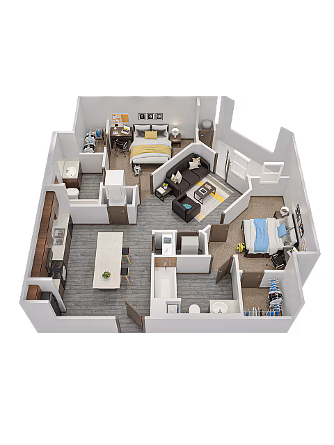 Unit Private Private floor plan
