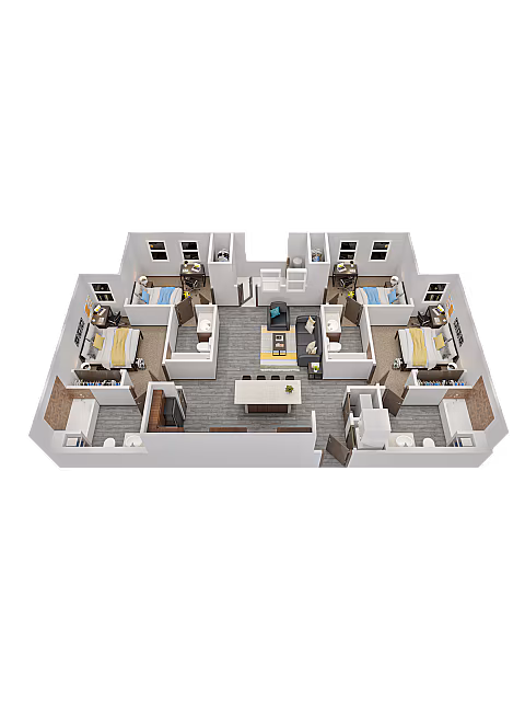 Unit Private Private floor plan