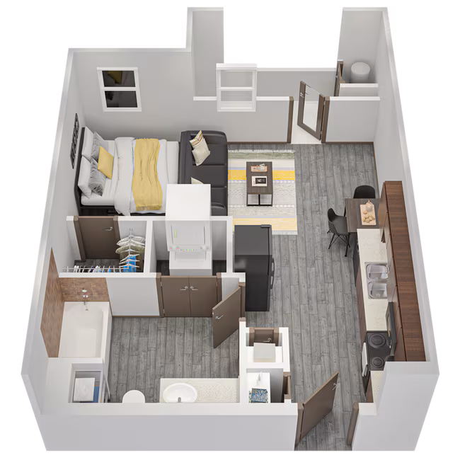 Unit Private Private floor plan