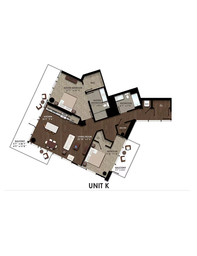 2-K 0612 floor plan