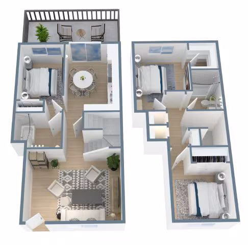 Unit B36 B36 floor plan