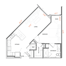A6 floor plan