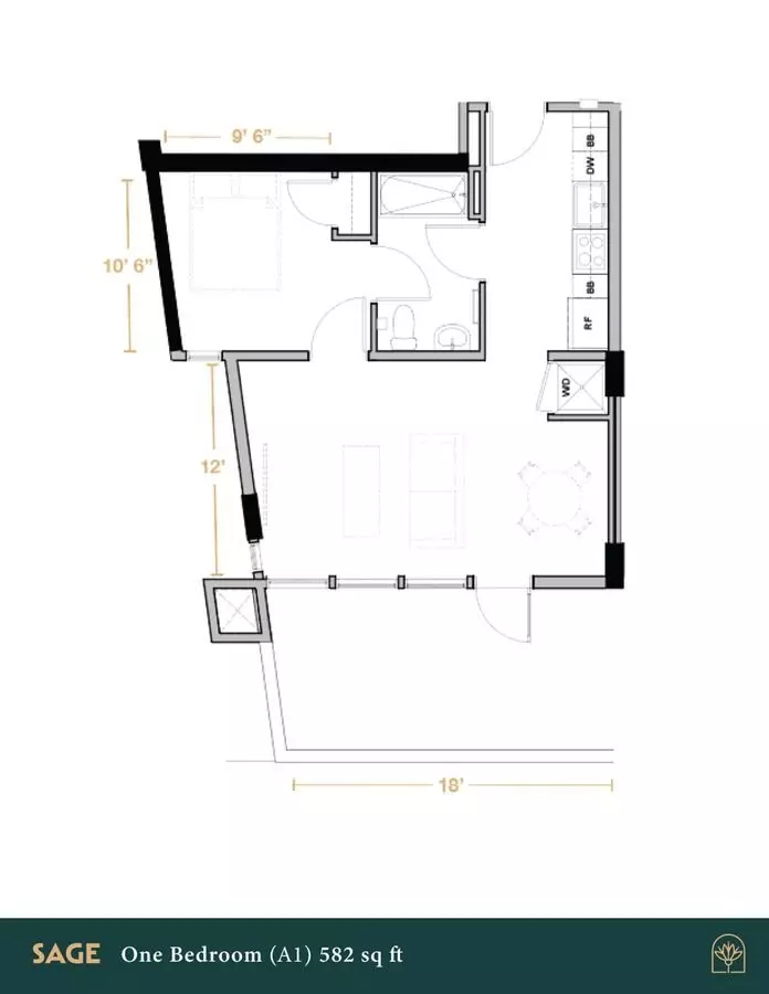 A1 202 floor plan