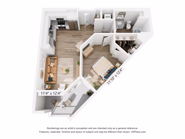Unit 409 409 floor plan