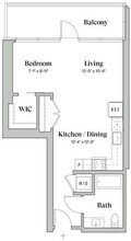 Unit 1220 1220 floor plan