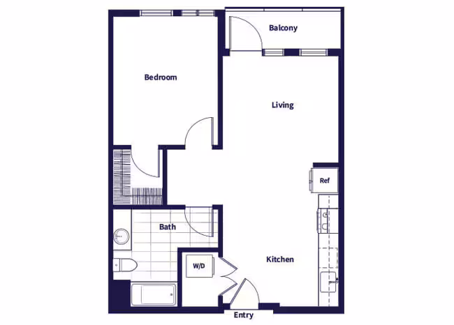 Unit 412 412 floor plan