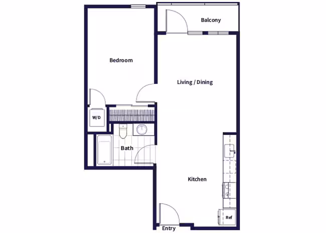 Unit 526 526 floor plan