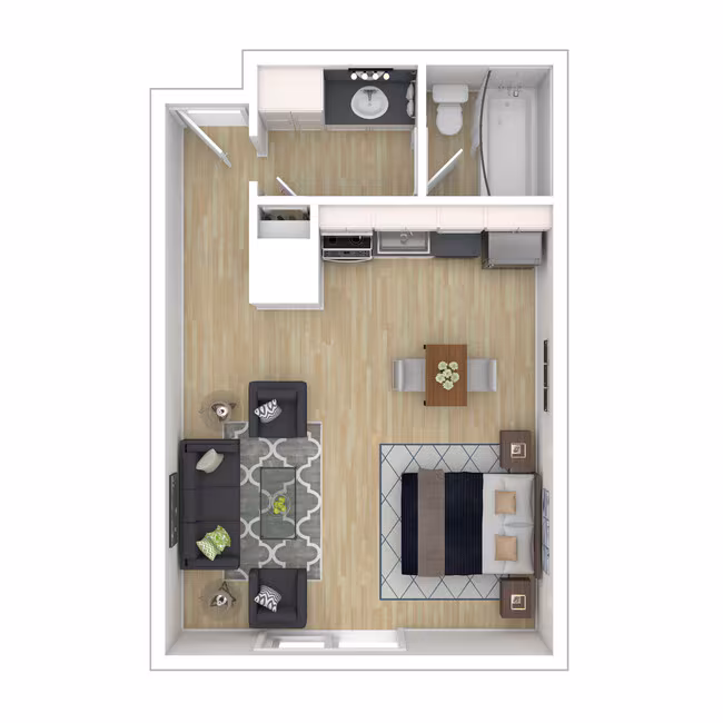 Unit D-51 D-51 floor plan