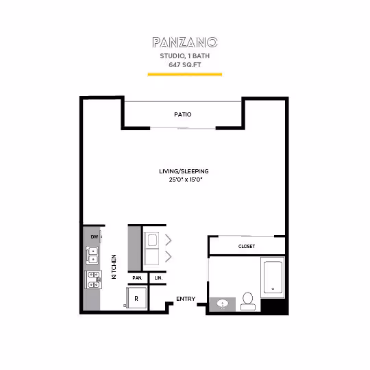 Panzano floor plan