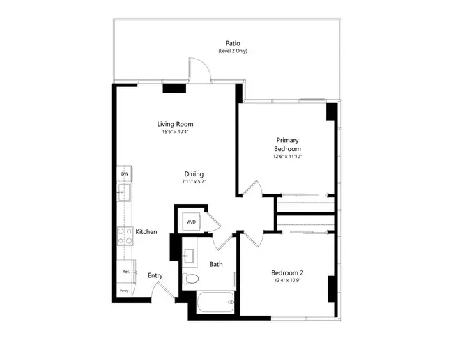 Unit 502 502 floor plan
