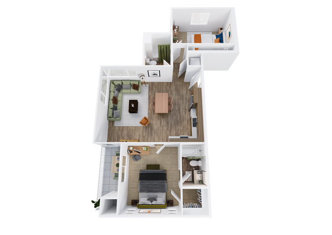 Unit 3222-201 3222-201 floor plan