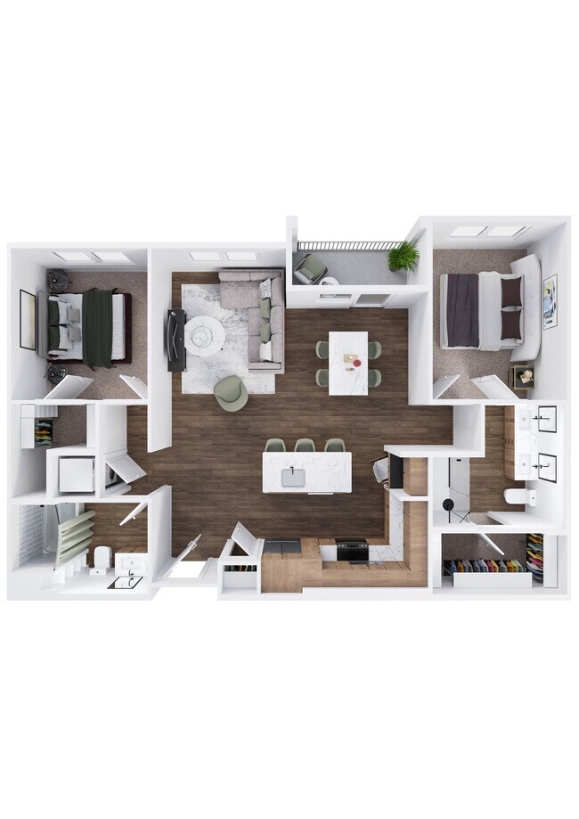 Unit 1415 1415 floor plan