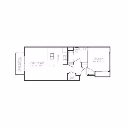 A1 02-409 floor plan