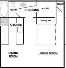 Studio 285 floor plan