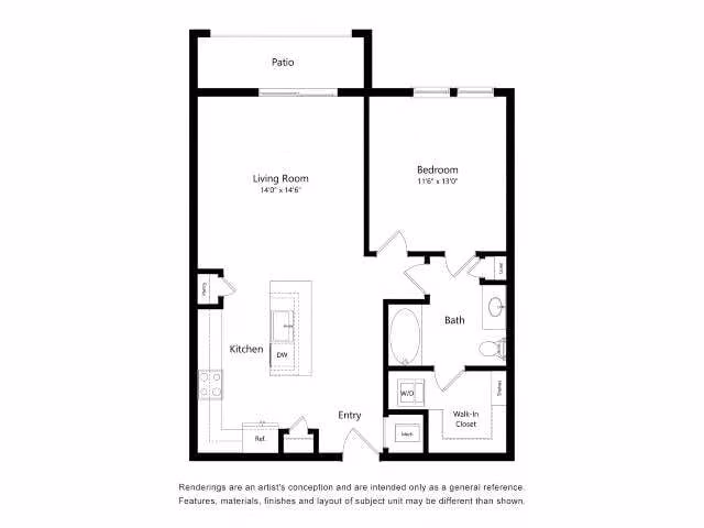Unit 3073 3073 floor plan