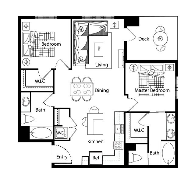 C2 B-338 floor plan