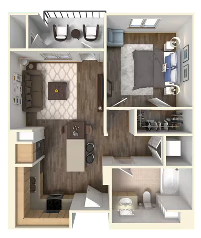 Unit 2127 2127 floor plan