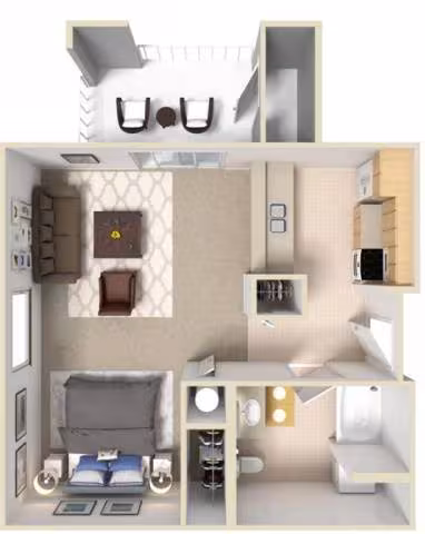 Unit 8-1055 8-2055 floor plan