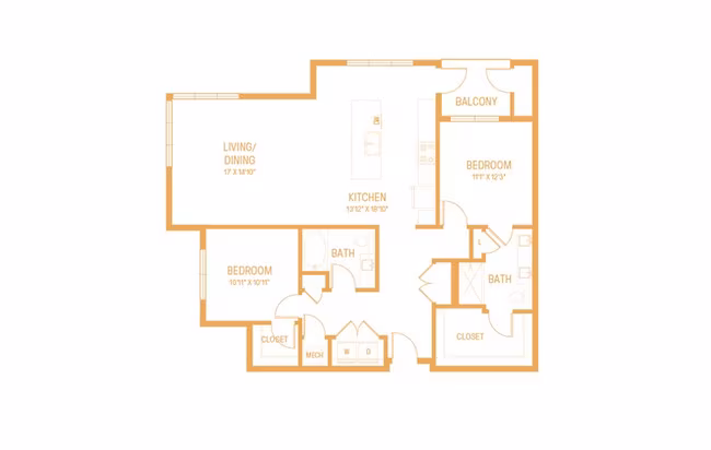Unit 1-4037 1-1037 floor plan
