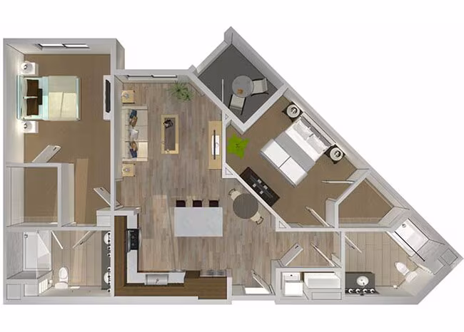 Unit 421 421 floor plan